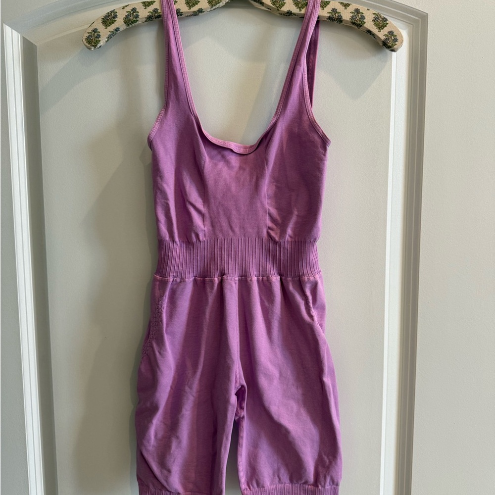 Purple Athletic onesie